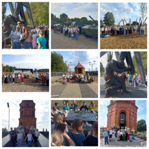 Экскурсионная программа «Солдатами были все» в рамках реализации городского туристического проекта «Изучаем мою Родину – Беларусь» (18.09.2024)