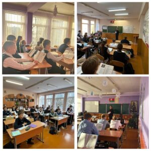 19 декабря 2024 года участковый инспектор ИДН Ленинского РУВД г.Могилева Горелик К.Д. провела с учащимися 7-х классов профилактическую беседу о правовой ответственности несовершеннолетних