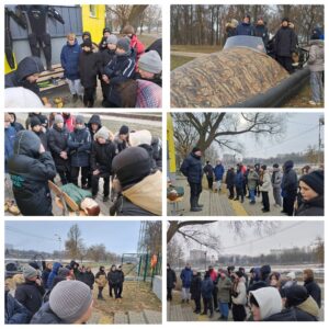 13 февраля учащиеся 6 «Ж» и 7 «Е» классов посетили Общество спасения на водах (ОСВОД)