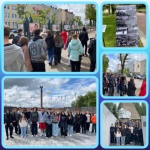 20.05.2025 г. 10 «А» и 8 «Б» классы совершили экскурсию «Оборона города Могилева»