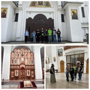 26 июня учащиеся посетили выставку изобразительного искусства на базе Прихода Спасо-Преображенского храма