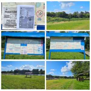 Дежурство на городском пляже реки Днепр