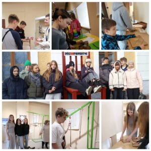 4 ноября ребята 8 «Б» и 8 «Д» класса посетили выставку занимательных наук «ЭксПИриментус