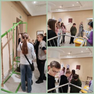 В среду, 12.11.2025, учащиеся 8 «В» и 8 «Г» классов посетили краеведческий музей 