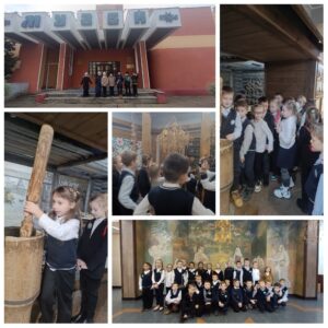 14 ноября ребята 2 «А», 2 «Б» и 2 «Г» классов побывали в этнографическом музее Могилёва