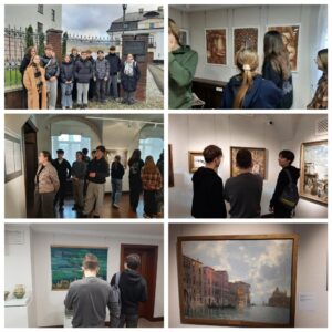 Учащиеся 11 «Б» класса побывали в музее В. К. Бялыницкого-Бирули