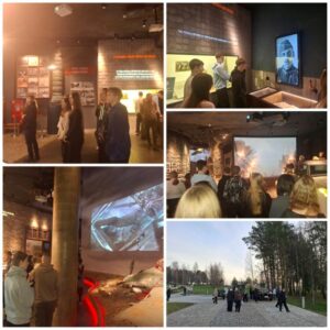 20.11.2025 уащиеся 8 «В» и 9 «А» классов посетили экскурсию «Оборона Могилева»