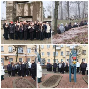 21 ноября учащиеся 9 «В» и 9 «Д» классов посетили экскурсию «Оборона Могилёва»
