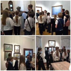 9 декабря учащиеся 5 «Г» класса посетили музей В. К. Бялыницкого-Бирули