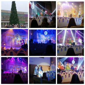 18 декабря 2025 года учащиеся 5 «Б» класса посетили Могилевский областной центр творчества и посмотрели новогоднюю музыкальную сказку «Летучий корабль»