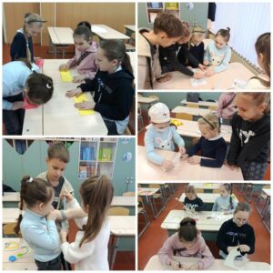 В рамках 6-го школьного дня учащиеся 1″Е» отправились в увлекательное путешествие по «Планете будущих профессий».