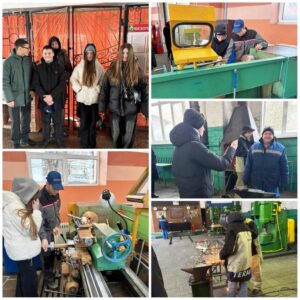 17 января, в рамках шестого школьного дня и профориентационного воспитания, учащиеся 9 «Б» класса посетили УО «Могилевский государственный машиностроительный колледж»