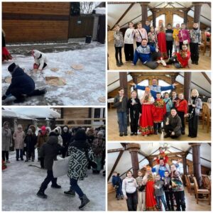 18 февраля учащиеся 4 «А», 4 «Б», 4 «В» и 4 «Г» классов посетили масленичные гуляния