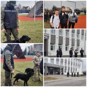 20.03.2026 года учащиеся посетили профориентационное мероприятие «День открытых дверей» на территории специального батальона патрульно-постовой службы милиции имени К.Г. Владимирова УВД Могилевского облисполкома