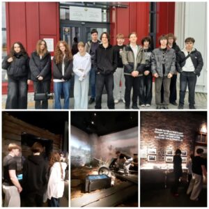 На весенних каникулах учащиеся 11 «Б» класса побывали в музее Славы Могилёвщины