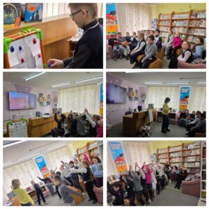 10 апреля учащиеся 3 «Б» посетили познавательный игротур «Покорители космоса» в детской библиотеке №9