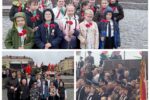 В рамках патриотической акции «Народное возложение» на площади Славы собрались наши учащиеся.