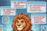 Соблюдайте простые правила, чтобы не попасть в руки мошенников!